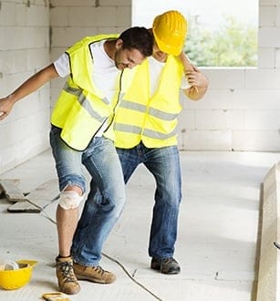 Injured Construction Worker