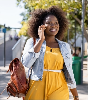 Woman calling the lawyer