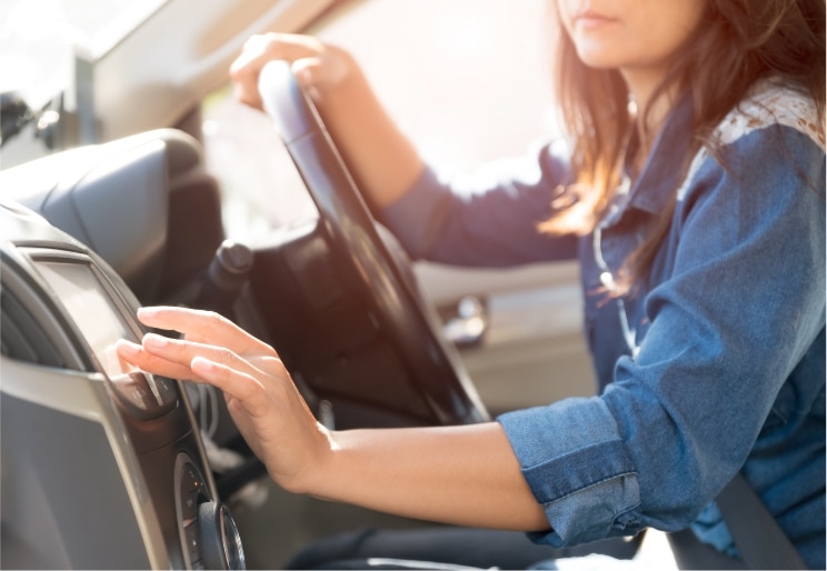 recognize a distracted driver